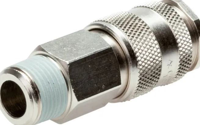 Schnellkupplung (ARO/ORION) R 1/4"(AG), Kugelverriegelung, NW 5,5