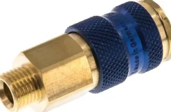Schnellkupplung (NW7,2) G 1/4"(AG), blau, Sechseck SW12