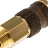 Schnellkupplung (NW7,2) G 1/4"(AG), braun, Dreieck 12,5 mm