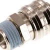 Schnellkupplung (NW7,2) G 1/2"(AG), Messing vernickelt