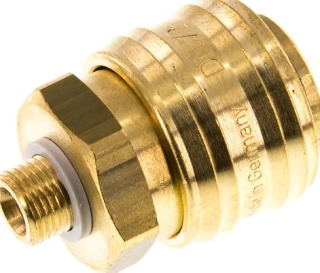 Schnellkupplung (NW7,2) G 1/8"(AG), Messing