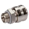 Schnellkupplung (NW7,2) G 1/4"(AG), Messing vernickelt