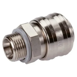 Schnellkupplung (NW7,2) G 1/4"(AG), Messing vernickelt