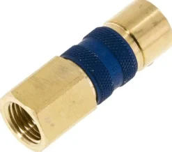 Schnellkupplung (NW5) G 1/4"(IG), blau, Sechseck SW10