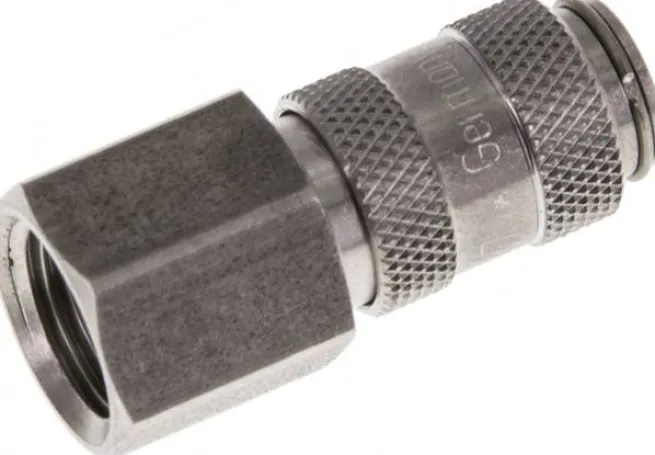 Schnellkupplung (NW2,7) G 1/8"(IG), Edelstahl