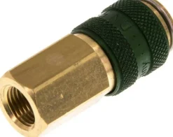 Schnellkupplung (NW5) G 1/8"(IG), Messing, grün
