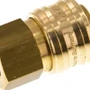 Schnellkupplung (NW7,2) G 1/4"(IG), Messing, für Stecker beidseitig absperrend