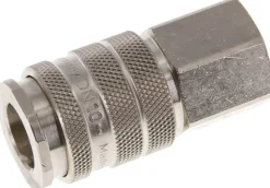 Schnellkupplung (NW10) G 3/8"(IG), Messing vernickelt
