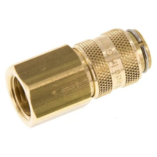 Schnellkupplung (NW5) G 1/4"(IG), Messing