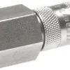 Schnellkupplung (NW2,7) G 1/8"(IG), Messing vernickelt