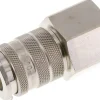 Schnellkupplung (NW10) G 3/4"(IG), Messing vernickelt