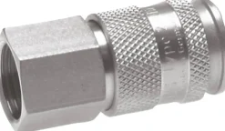 Schnellkupplung (NW10) G 3/4"(IG), Messing vernickelt