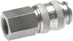 Schnellkupplung (NW5) G 3/8"(IG), Stahl gehärtet & vernickelt