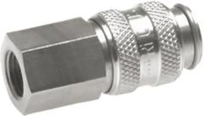 Schnellkupplung (NW5) G 3/8"(IG), Stahl gehärtet & vernickelt