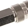 Schnellkupplung (NW7,2) G 1/4"(IG), Stahl gehärtet, vernickelt / Messing vernickel