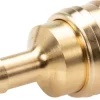 Schnellkupplung (NW7,2) 6mm Schlauch, Messing, für Stecker beidseitig absperrend