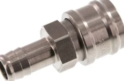 Schnellkupplung (NW7,2) 13 (1/2")mm Schlauch, Edelstahl