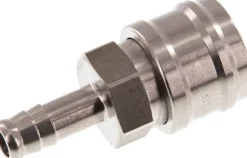 Schnellkupplung (NW7,2) 9 (3/8")mm Schlauch, Edelstahl