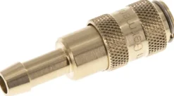 Schnellkupplung (NW2,7) 5mm Schlauch, Messing