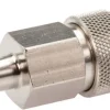 Schnellkupplung (NW7,2) 6 (1/4")mm Schlauch, Stahl gehärtet, vernickelt / Messing