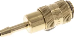 Schnellkupplung (NW2,7) 3mm Schlauch, Messing