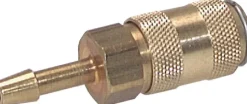 Schnellkupplung (NW2,7) 3mm Schlauch, Messing