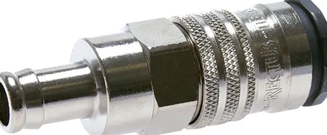 Schnellkupplung (NW10) 19 (3/4")mm Schlauch, Messing / Stahl