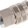 Schnellkupplung (NW10) R 1/4"(AG), Messing vernickelt