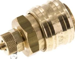 Schnellkupplung (NW7,2) 6x4mm Schlauch, Messing
