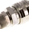 Schnellkupplung (NW7,2) 10x8mm Schlauch, Messing vernickelt