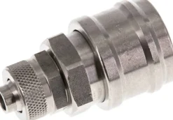 Schnellkupplung (NW7,2) 10x8mm Schlauch, Edelstahl