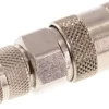 Schnellkupplung (NW2,7) 4,3x3mm Schlauch, Messing vernickelt