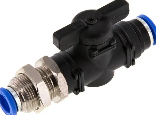 Schott-Absperrhahn 8mm, IQS-Standard