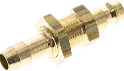 Schott-Kupplungsstecker (NW5) 8 (5/16")mm Schlauch, Messing