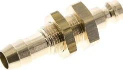 Schott-Kupplungsstecker (NW5) 9 (3/8")mm Schlauch, Messing