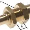 Schott-Kupplungsstecker (NW7,2) 8 (5/16")mm Schlauch, Messing