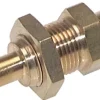 Schott-Kupplungsstecker (NW5) 6 (1/4")mm Schlauch, Messing, beidseitig absperrend