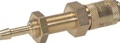 Schott-Schnellkupplung (NW2,7) 4mm Schlauch, Messing
