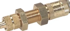 Schott-Schnellkupplung (NW2,7) 4,3x3mm Schlauch, Messing