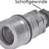 Schott-Schraubkupplung, Muffe Baugr.6, 25 S (M36x2)