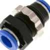 Schott-Steckanschluss 10mm, IQS-Standard, aus Kunststoff