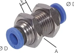 Schott-Steckanschluss 1/8" (3,17 mm), IQS-Inch