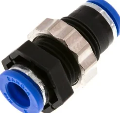 Schott-Steckanschluss 8mm, IQS-Standard, aus Kunststoff