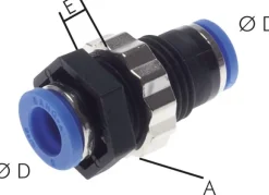 Schott-Steckanschluss 4mm, IQS-Standard, aus Kunststoff