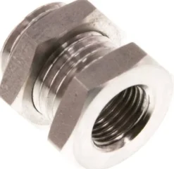Schottverschraubung G 1/8"-G 1/4", 1.4571
