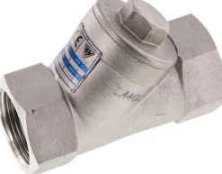 Schrägsitz-Rückschlagventil, G 1-1/4", PN 40, Edelstahl