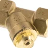 Schrägsitz-Rückschlagventil, Rp 3/8", PN 10 / Standard, Messing