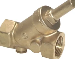 Schrägsitz-Rückschlagventil, Rp 1/2", PN 16 / Standard, Messing