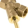 Schrägsitz-Rückschlagventil, Rp 3/4", PN 16 / Standard, Messing