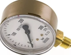 Schweißtechnik-Manometer 63mm, 0 - 315 bar, neutral